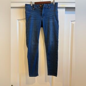 1822 Denim Dark Blue Butter Skinny Jeans